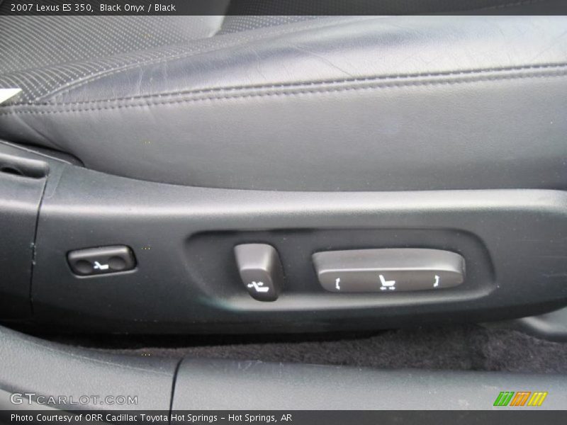 Black Onyx / Black 2007 Lexus ES 350