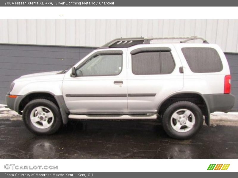 Silver Lightning Metallic / Charcoal 2004 Nissan Xterra XE 4x4