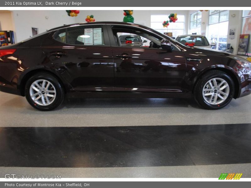 Dark Cherry / Beige 2011 Kia Optima LX