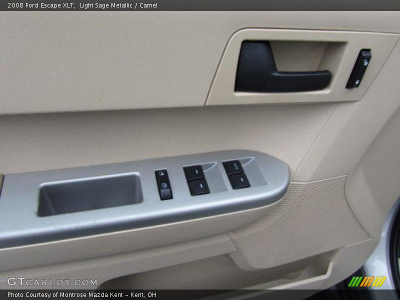 Light Sage Metallic / Camel 2008 Ford Escape XLT