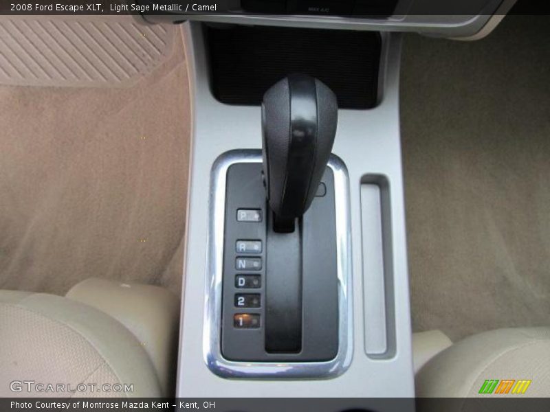 Light Sage Metallic / Camel 2008 Ford Escape XLT