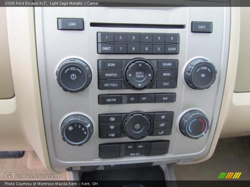 Light Sage Metallic / Camel 2008 Ford Escape XLT