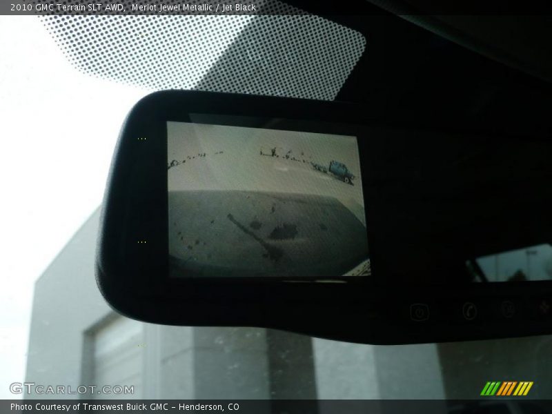 Merlot Jewel Metallic / Jet Black 2010 GMC Terrain SLT AWD