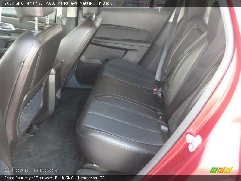  2010 Terrain SLT AWD Jet Black Interior