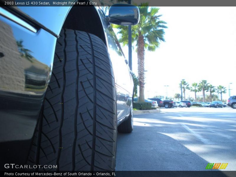 Midnight Pine Pearl / Ecru 2003 Lexus LS 430 Sedan