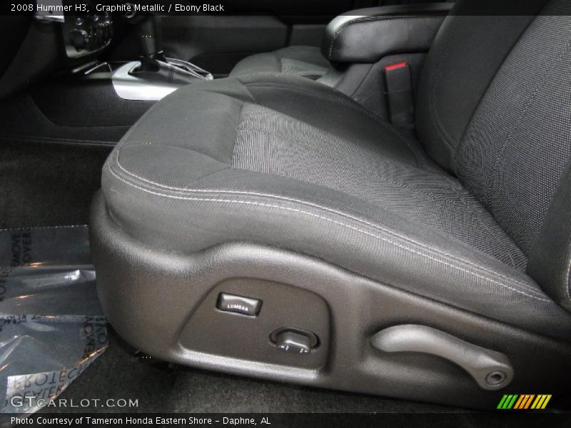 Graphite Metallic / Ebony Black 2008 Hummer H3