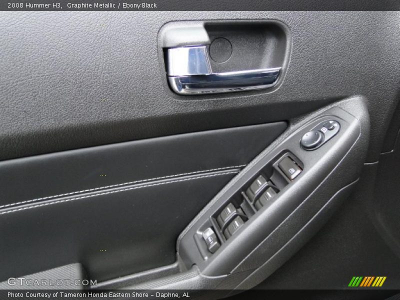 Graphite Metallic / Ebony Black 2008 Hummer H3