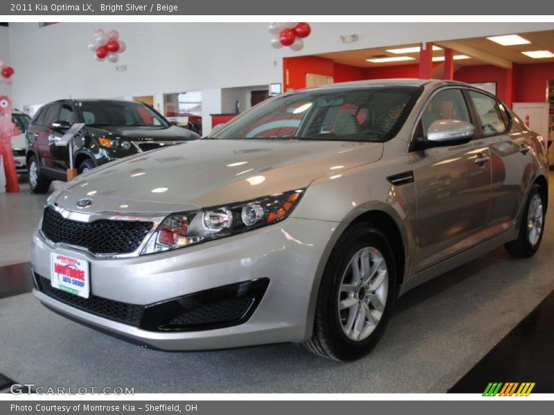 Bright Silver / Beige 2011 Kia Optima LX