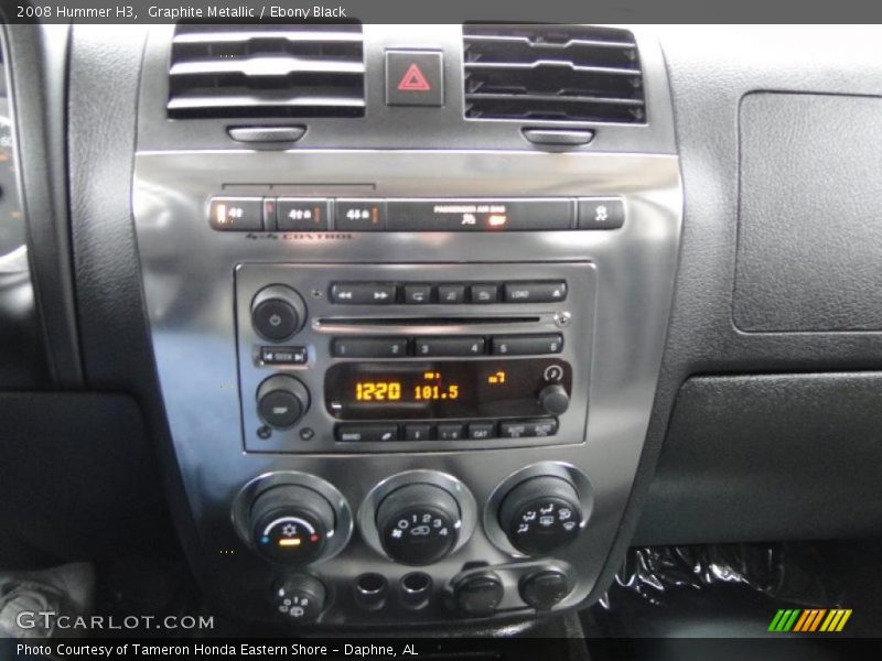 Graphite Metallic / Ebony Black 2008 Hummer H3