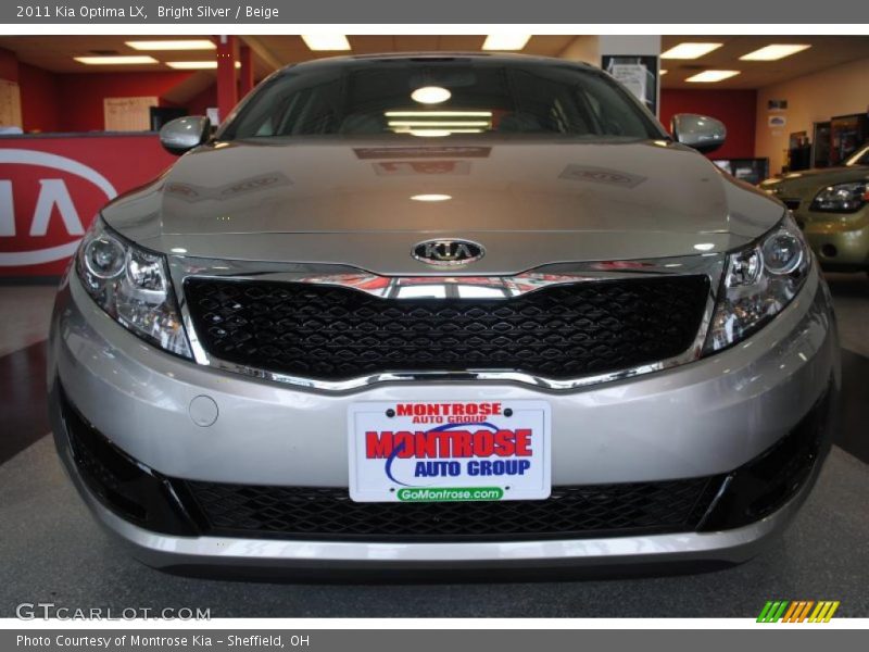 Bright Silver / Beige 2011 Kia Optima LX