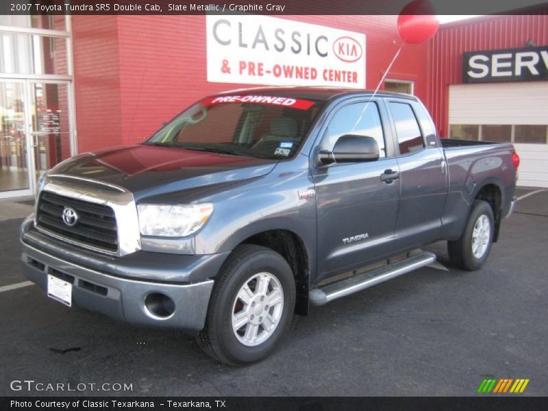 Slate Metallic / Graphite Gray 2007 Toyota Tundra SR5 Double Cab