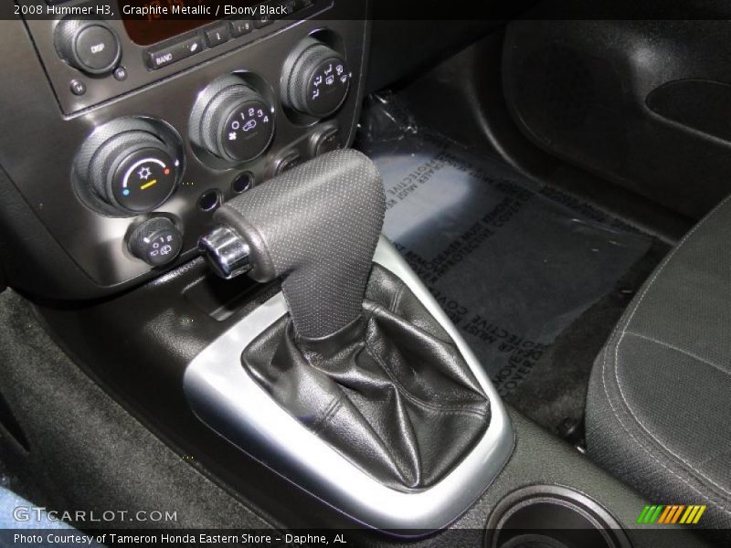 Graphite Metallic / Ebony Black 2008 Hummer H3