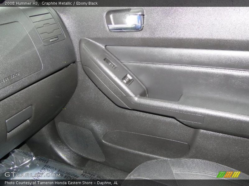 Graphite Metallic / Ebony Black 2008 Hummer H3