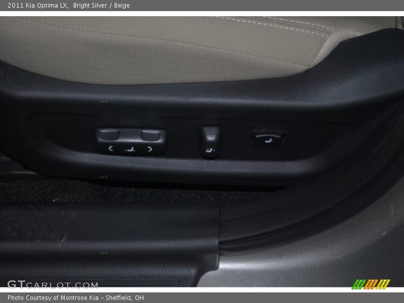 Bright Silver / Beige 2011 Kia Optima LX