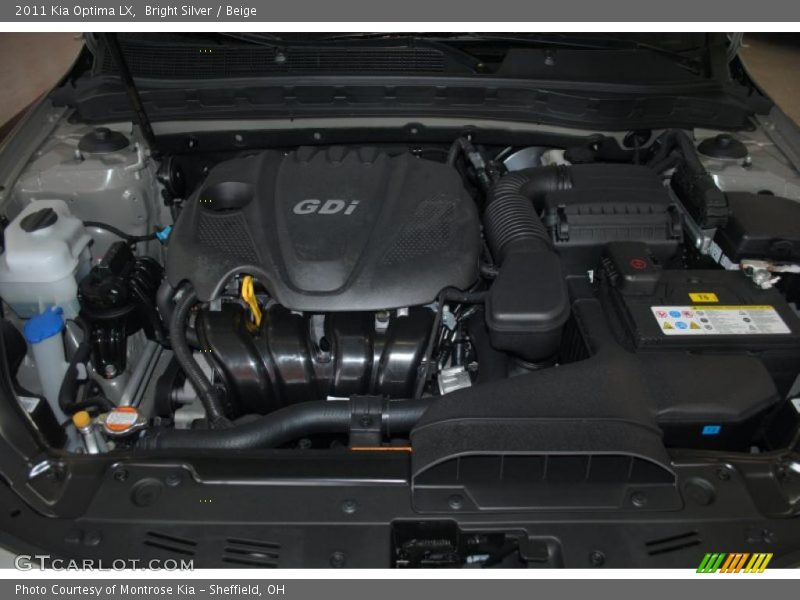 Bright Silver / Beige 2011 Kia Optima LX