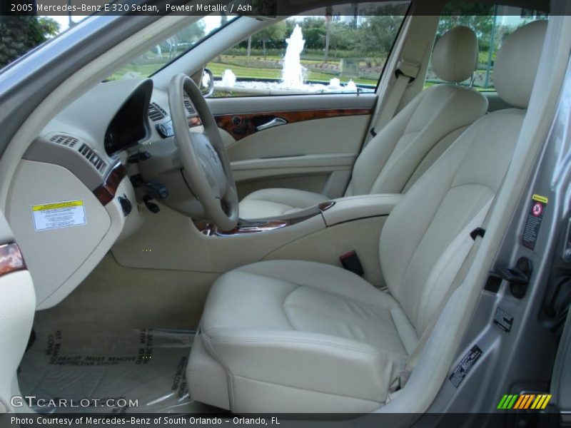 Pewter Metallic / Ash 2005 Mercedes-Benz E 320 Sedan
