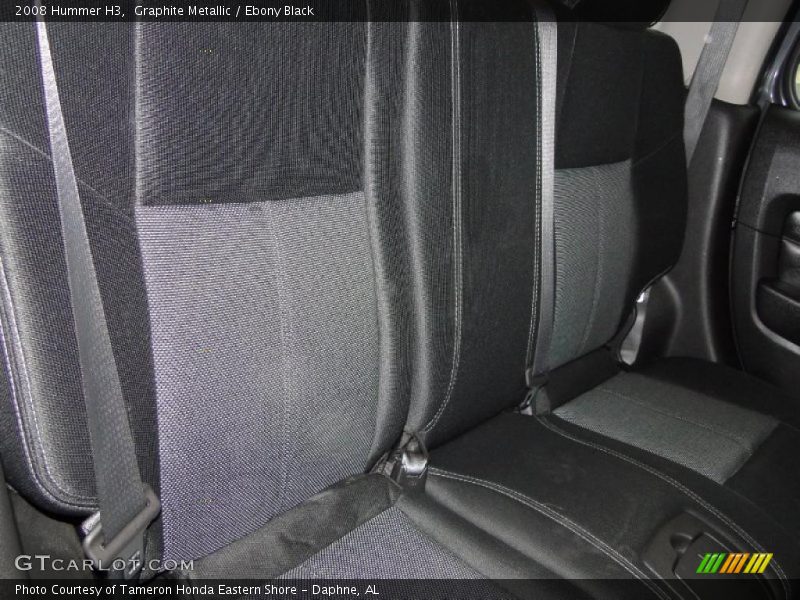 Graphite Metallic / Ebony Black 2008 Hummer H3