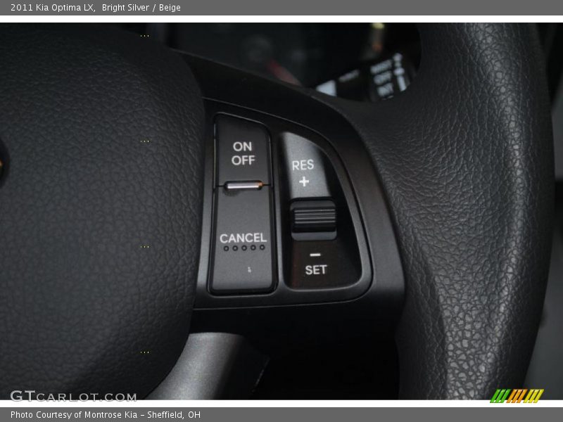 Bright Silver / Beige 2011 Kia Optima LX