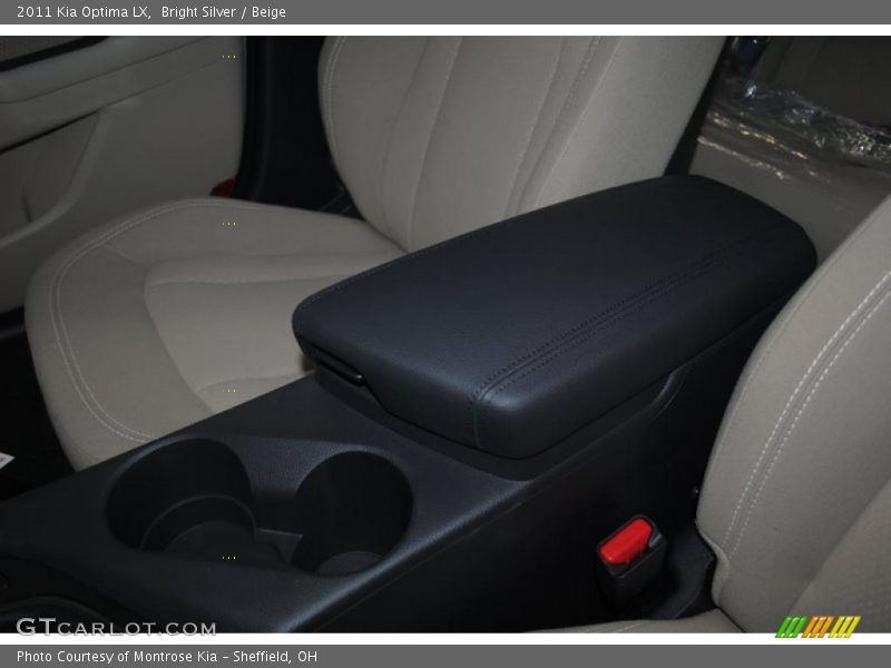 Bright Silver / Beige 2011 Kia Optima LX