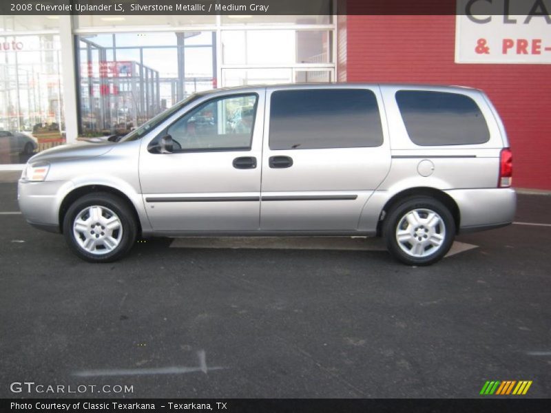 Silverstone Metallic / Medium Gray 2008 Chevrolet Uplander LS