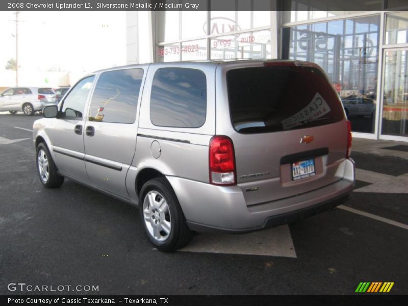 Silverstone Metallic / Medium Gray 2008 Chevrolet Uplander LS
