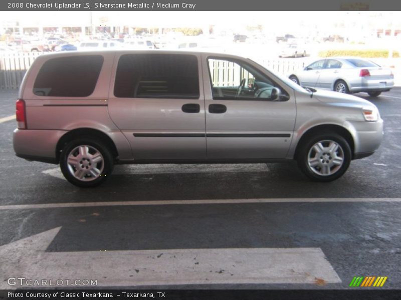 Silverstone Metallic / Medium Gray 2008 Chevrolet Uplander LS