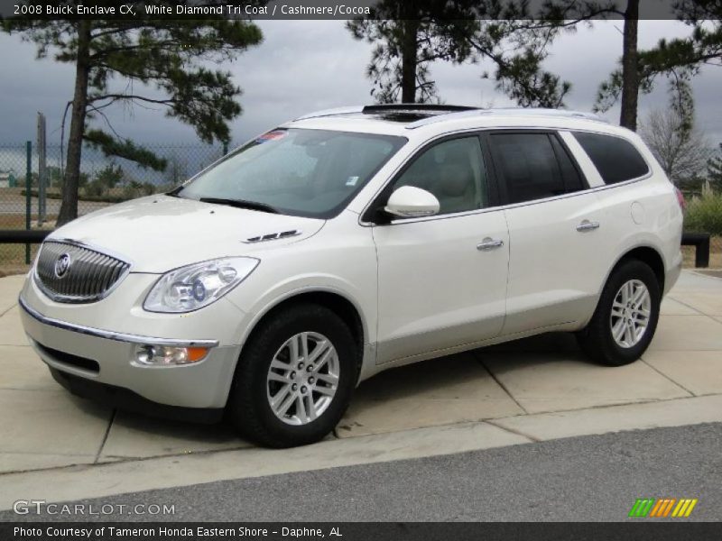 Front 3/4 View of 2008 Enclave CX