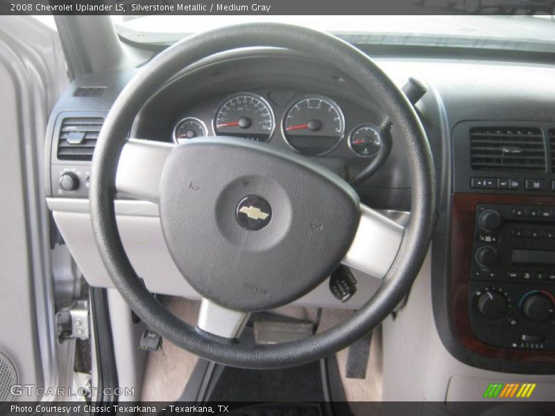 Silverstone Metallic / Medium Gray 2008 Chevrolet Uplander LS