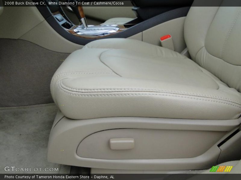 White Diamond Tri Coat / Cashmere/Cocoa 2008 Buick Enclave CX