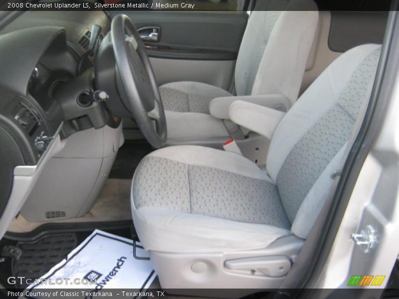 Silverstone Metallic / Medium Gray 2008 Chevrolet Uplander LS