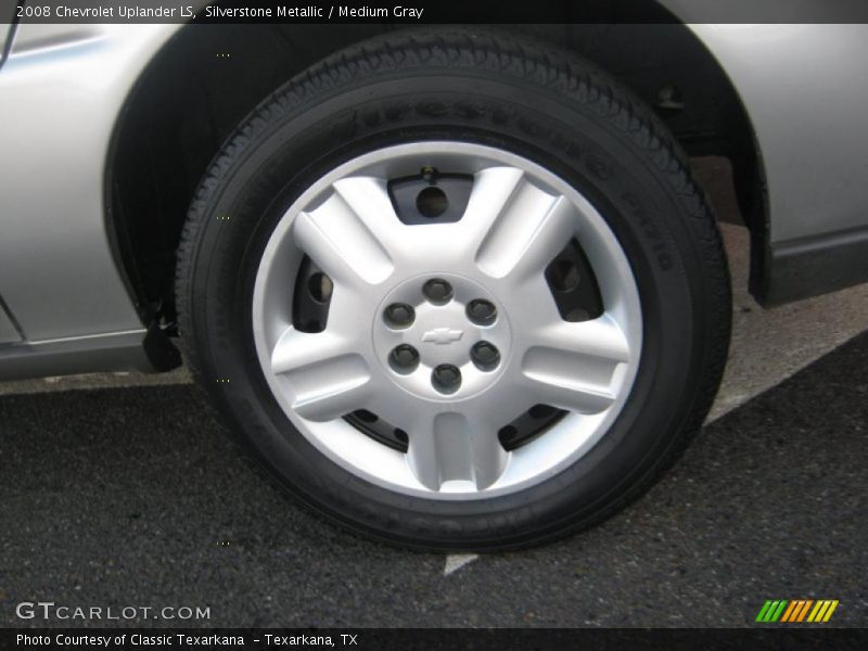 Silverstone Metallic / Medium Gray 2008 Chevrolet Uplander LS