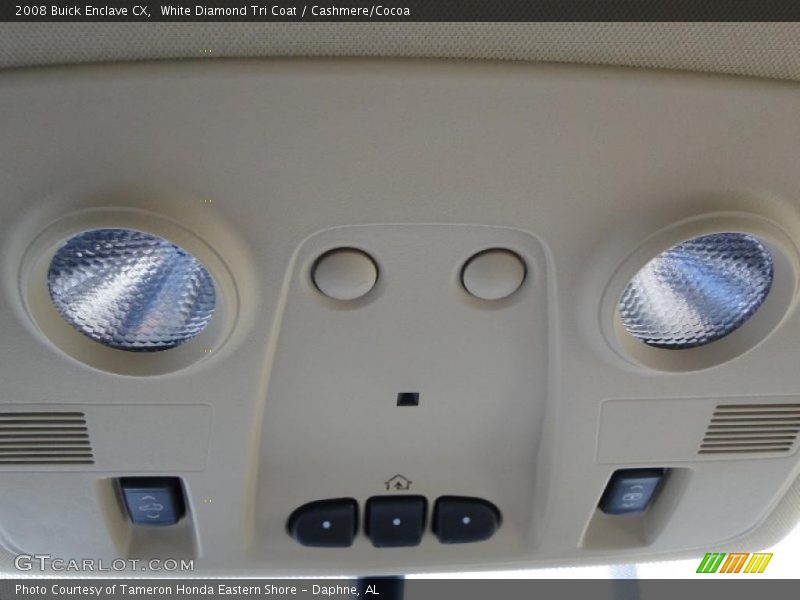 White Diamond Tri Coat / Cashmere/Cocoa 2008 Buick Enclave CX