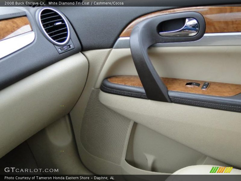 White Diamond Tri Coat / Cashmere/Cocoa 2008 Buick Enclave CX