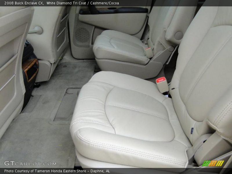 White Diamond Tri Coat / Cashmere/Cocoa 2008 Buick Enclave CX