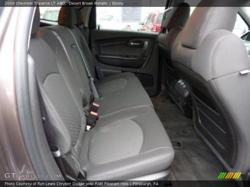 Desert Brown Metallic / Ebony 2009 Chevrolet Traverse LT AWD