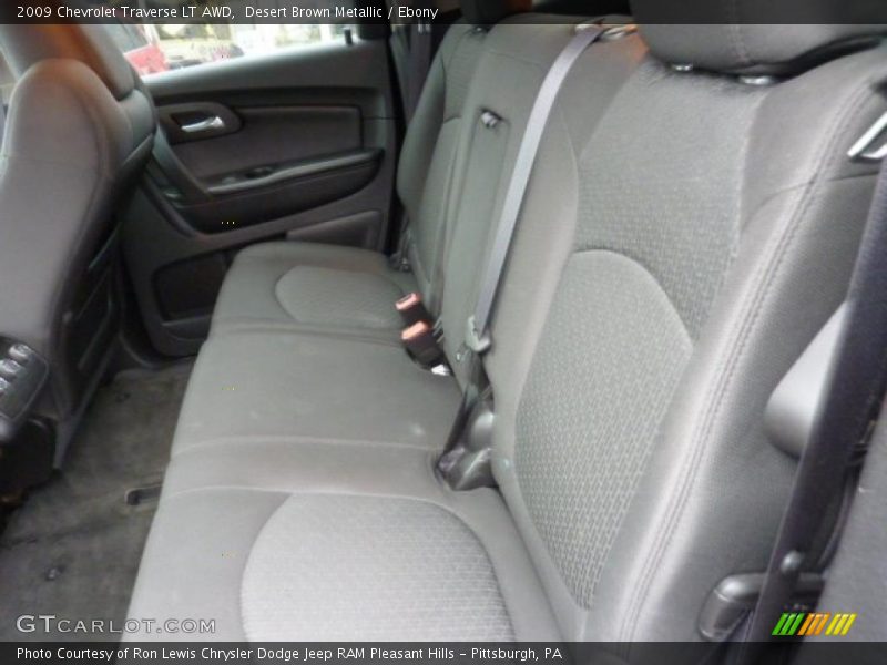 Desert Brown Metallic / Ebony 2009 Chevrolet Traverse LT AWD