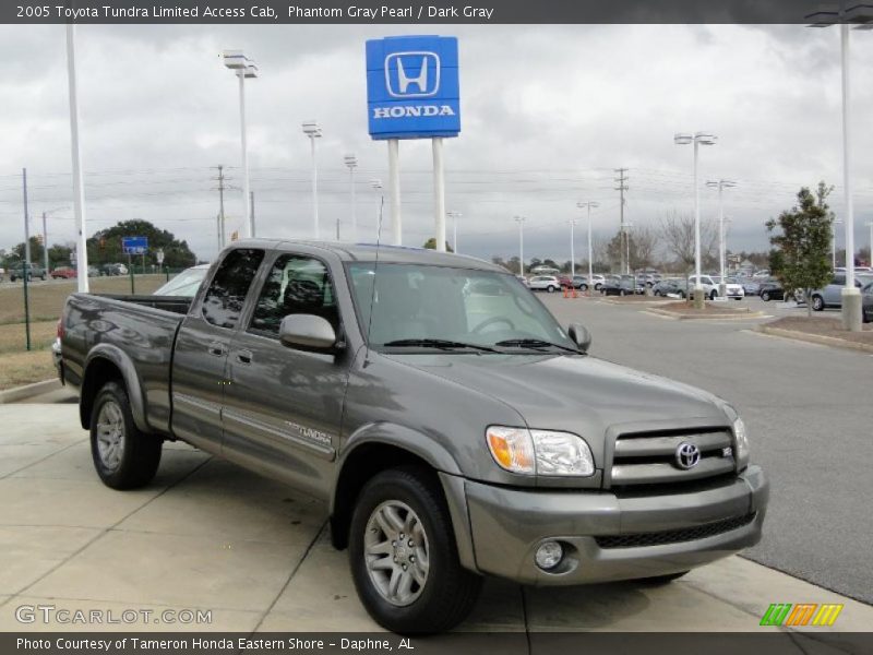 Phantom Gray Pearl / Dark Gray 2005 Toyota Tundra Limited Access Cab
