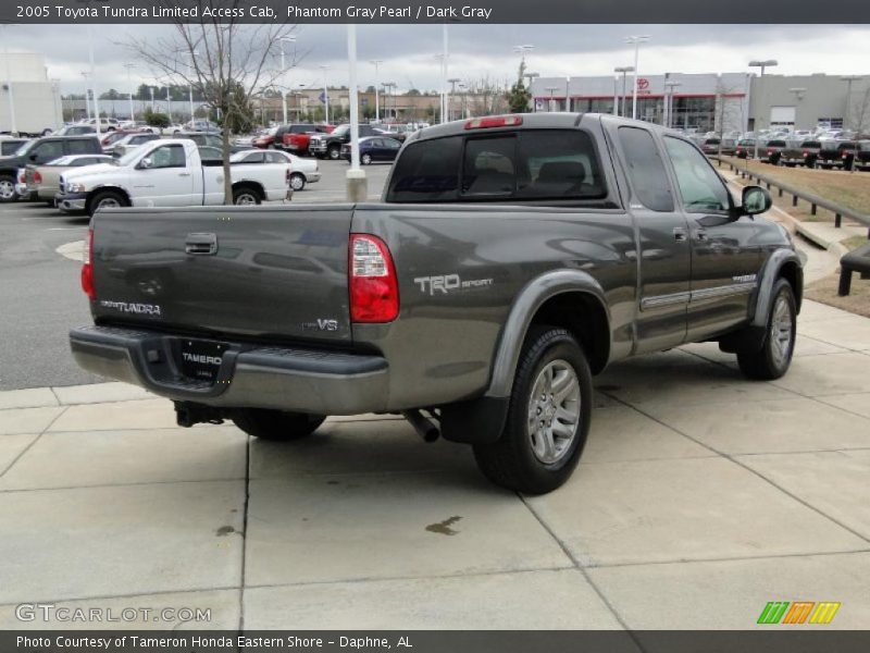 Phantom Gray Pearl / Dark Gray 2005 Toyota Tundra Limited Access Cab