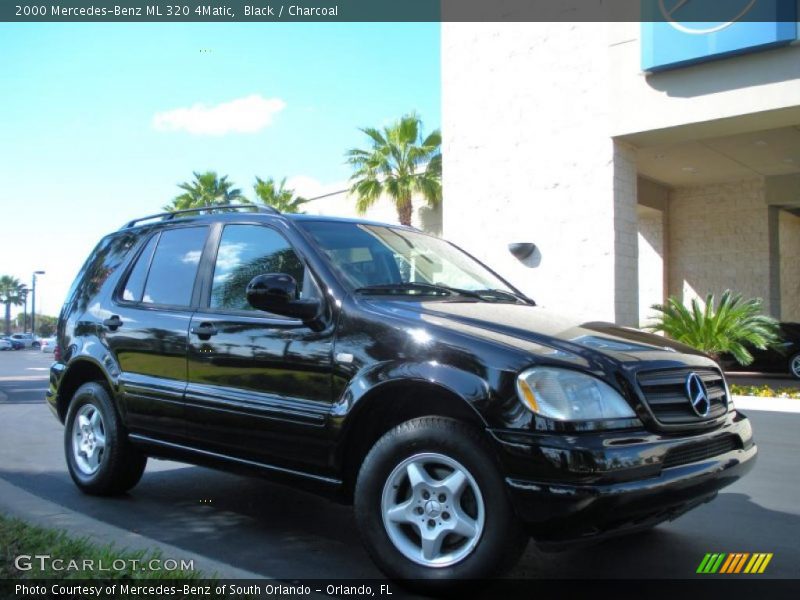 Black / Charcoal 2000 Mercedes-Benz ML 320 4Matic