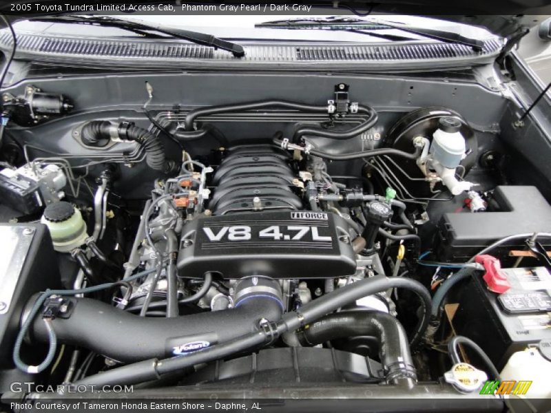  2005 Tundra Limited Access Cab Engine - 4.7 Liter DOHC 32-Valve V8