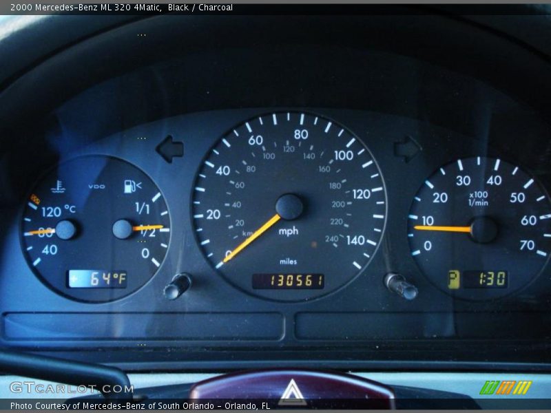 Black / Charcoal 2000 Mercedes-Benz ML 320 4Matic