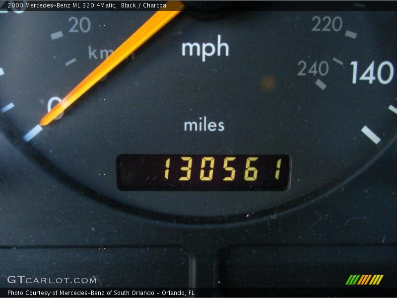 Black / Charcoal 2000 Mercedes-Benz ML 320 4Matic
