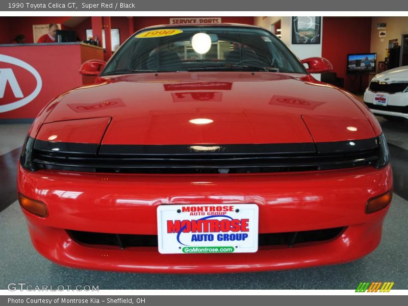 Super Red / Black 1990 Toyota Celica GT