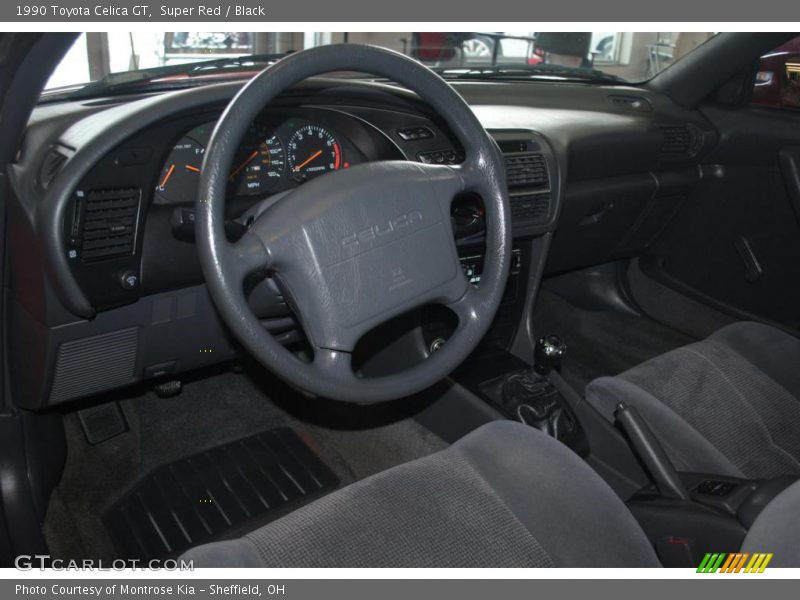  1990 Celica GT Black Interior