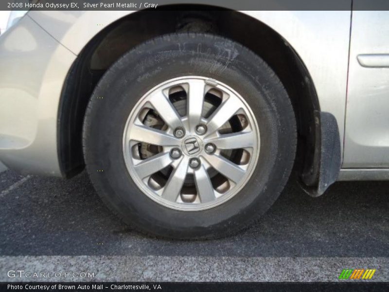 Silver Pearl Metallic / Gray 2008 Honda Odyssey EX