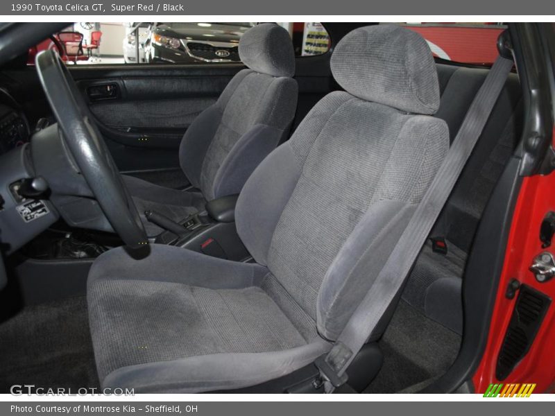 Super Red / Black 1990 Toyota Celica GT