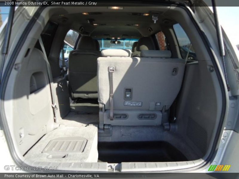 Silver Pearl Metallic / Gray 2008 Honda Odyssey EX