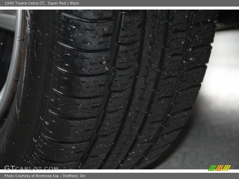 Super Red / Black 1990 Toyota Celica GT