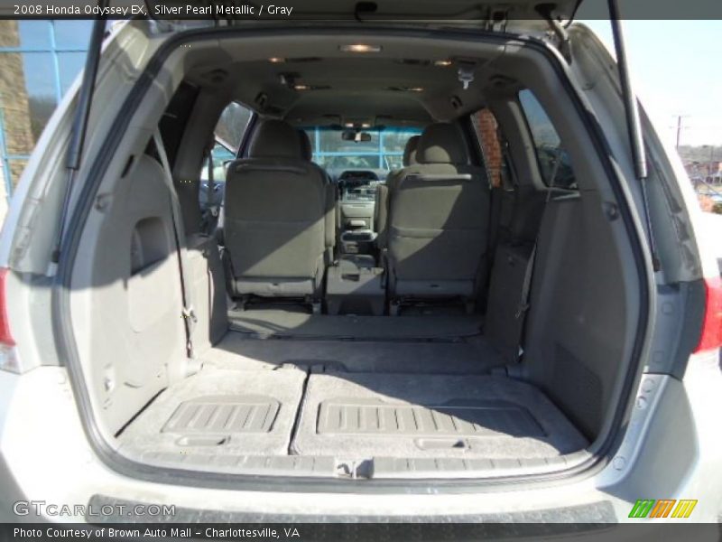 Silver Pearl Metallic / Gray 2008 Honda Odyssey EX