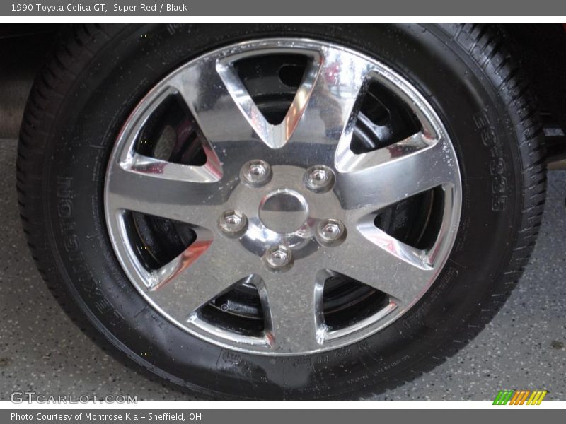 Super Red / Black 1990 Toyota Celica GT